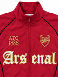 Arsenal FC Hollister Graphic Mock-Neck Jacket Dark Red
