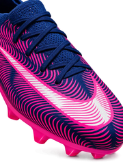 Nike Mercurial FG Soccer Cleats - Navy and Pink