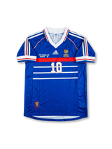France 1998 World Cup Home Shirt #10 Zidane