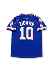 France 1998 World Cup Home Shirt #10 Zidane