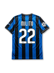 Inter 2010 Champions League Final Home Shirt #22 Milito