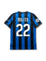 Inter Milan Home Jersey — MILITO #22 / UEFA Champions League Final Madrid 2010