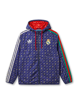 Real Madrid × adidas × Gucci Monogram Hooded Jacket