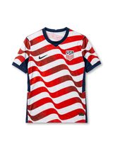 USA National Team Home Jersey Authentic (Player Issue) — Red Wave Stripe 2026 World Cup