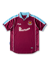 West Ham United Home Jersey — Dr. Martens Sponsor 1999/2001