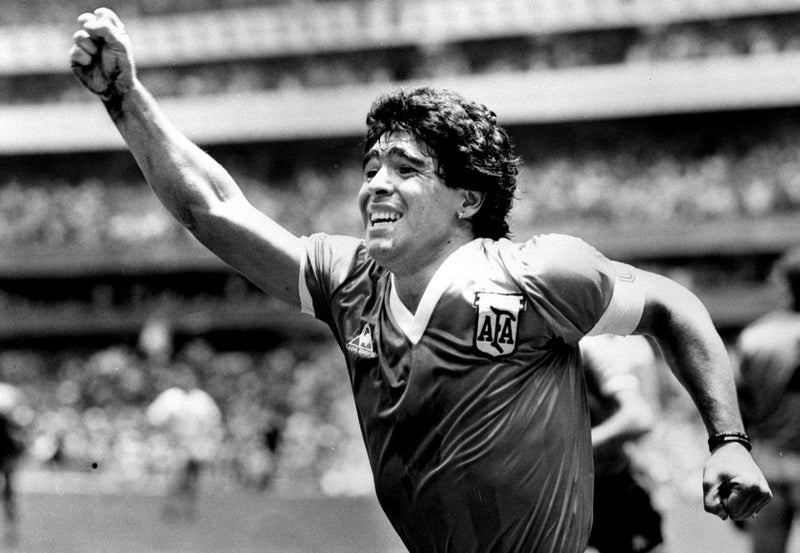 Where football becomes legend. Diego Maradona｜Icon Collection