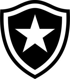 Black and white, the Lone Star shines. Botafogo｜Club Kit Collection logo