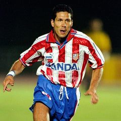 Diego Simeone, Diego Simeone jersey, Diego Simeone football shirt, Diego Simeone Argentina, Diego Simeone Atletico Madrid, Diego Simeone Inter Milan, Diego Simeone Lazio, Diego Simeone Sevilla, Diego Simeone Velez Sarsfield, Atletico Madrid 1995-96, Inter Milan 1997-98, Lazio 1999-2000, Argentina 1998 World Cup, Argentina 2002 World Cup, Argentine football legends logo