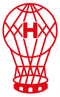 White and red, rising like a balloon. Huracán｜Club Kit Collection logo