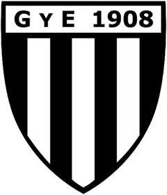 Black and white, howling from Mendoza. Gimnasia de Mendoza｜Club Kit Collection logo