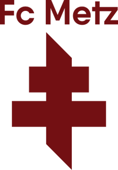 Maroon from Metz tradition. FC Metz｜Heritage Collection logo