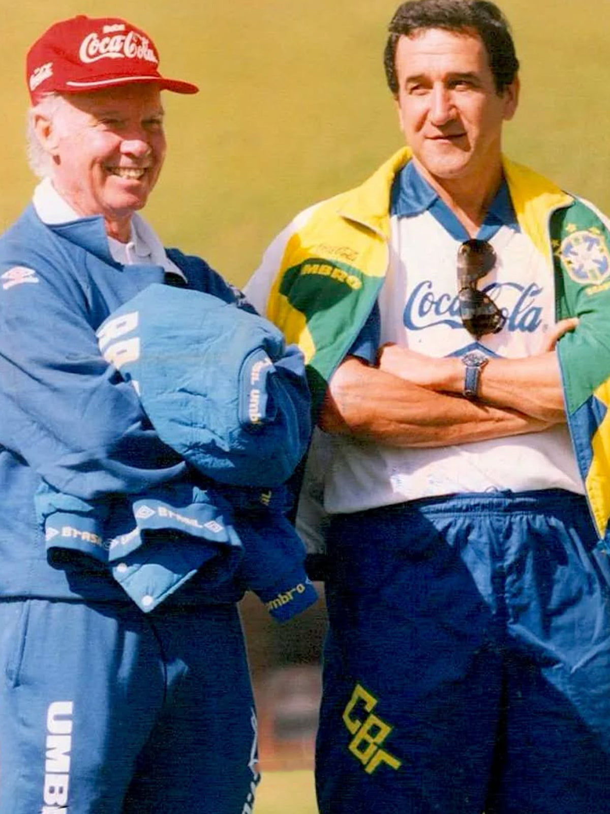 Brazil National Team Track Jacket — 1993/94-KICKO Soccer Shop