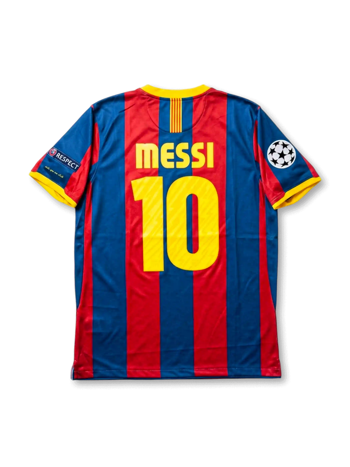 Barcelona 2011 Champions League Final Home Shirt #10 Messi