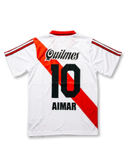 River Plate Late 90s Home Shirt #10 Aimar