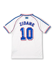 France 1998 World Cup away shirt Zidane #10