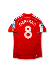 Liverpool 2005-06 Champions League Home Shirt #8 Gerrard
