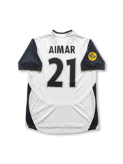 Valencia 2004 UEFA Cup Final Home Shirt #21 Aimar