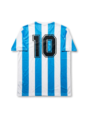 Argentina 1986 World Cup Home Shirt #10 Maradona