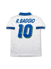 Italy 1994 World Cup Away Shirt #10 R. Baggio
