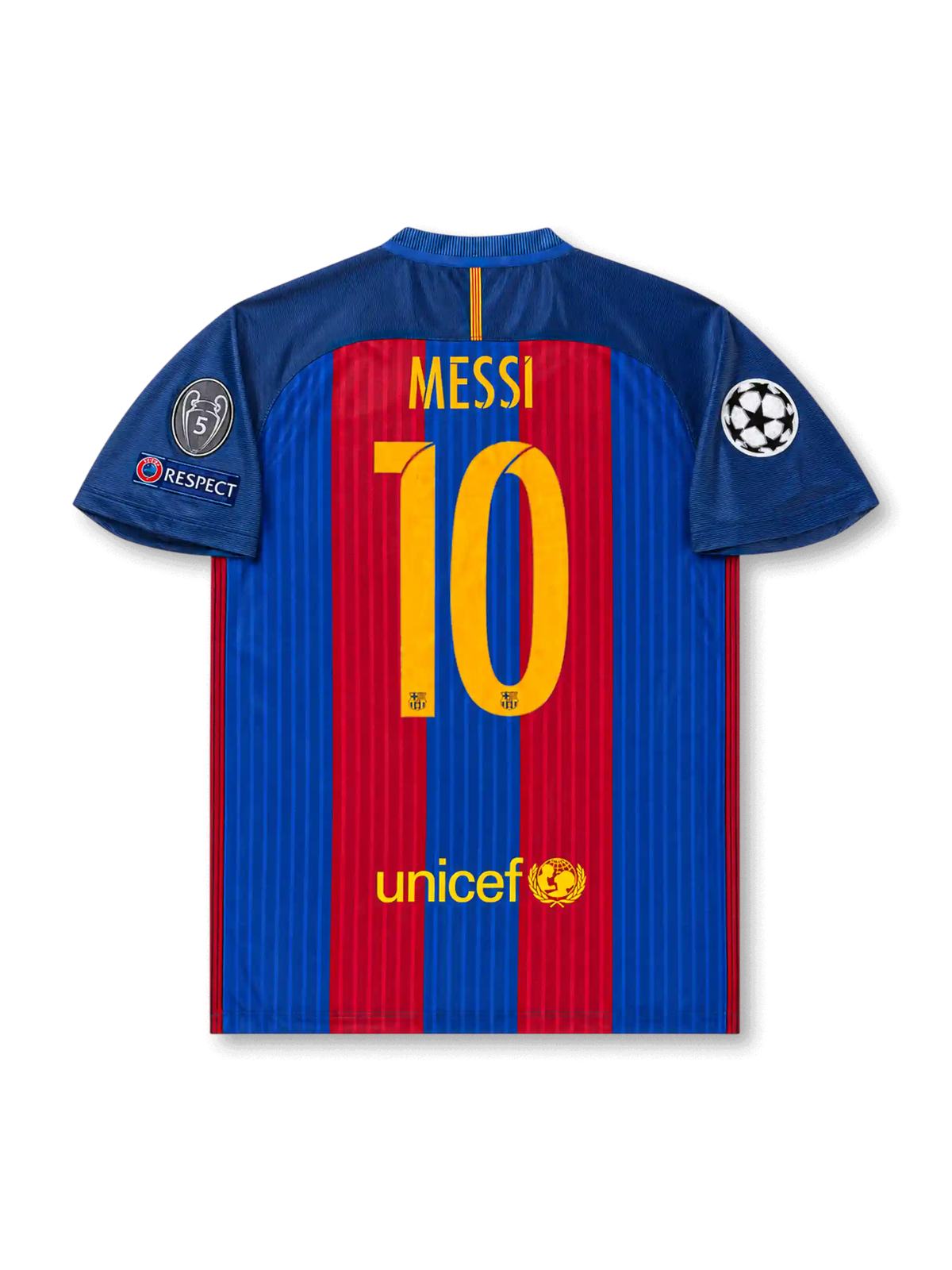 Barcelona 2016-17 Home Jersey #10 Messi