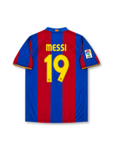 Barcelona 2007-08 Home Jersey #19 Messi