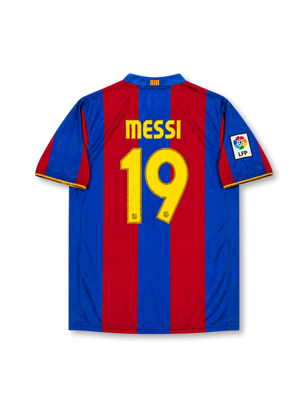 Barcelona 2007-08 Home Jersey #19 Messi