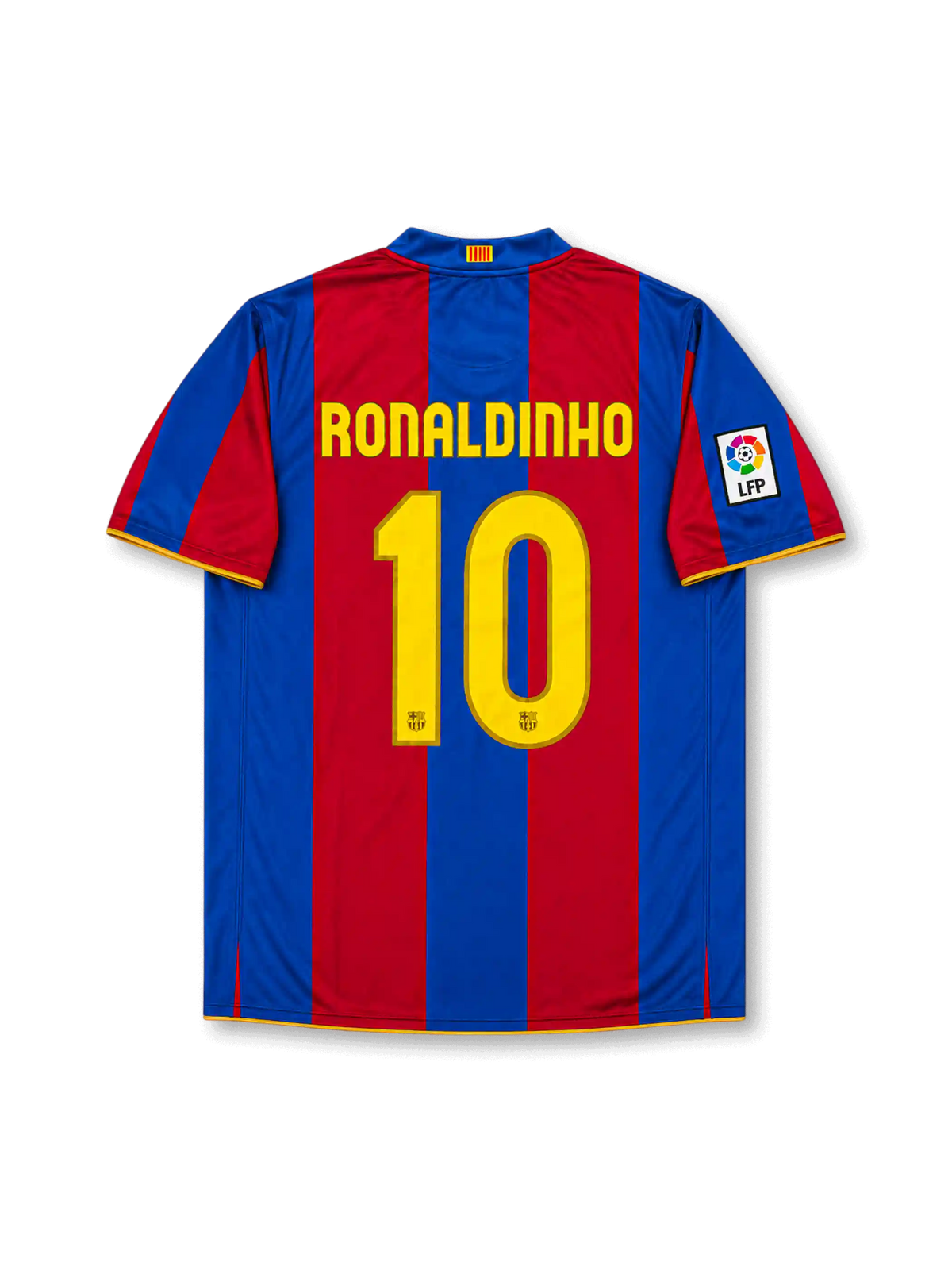 Barcelona 2006-07 Home Jersey #10 Ronaldinho
