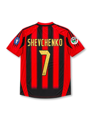 AC Milan 1999-00 Home Jersey #7 Shevchenko