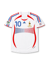 France 2006 World Cup Final Away Shirt #10 Zidane