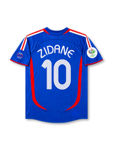 France 2006 World Cup Home Shirt #10 Zidane
