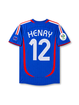 France 2006 World Cup Home Shirt #12 Henry