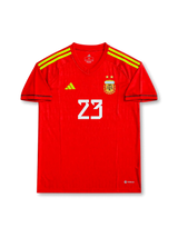 Argentina 2022 Goalkeeper Shirt #23 E. Martinez