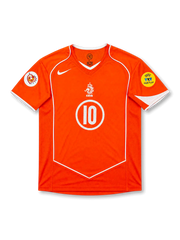Netherlands 2004 Home Van Nistelrooy #10 Jersey