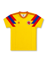 Colombia 1990 World Cup Home Shirt #10 Valderrama