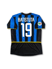 Inter Milan 2002-03 Home Shirt #19 Batistuta