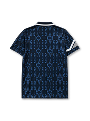 Scotland 1992-93 home jersey with geometric monogram pattern