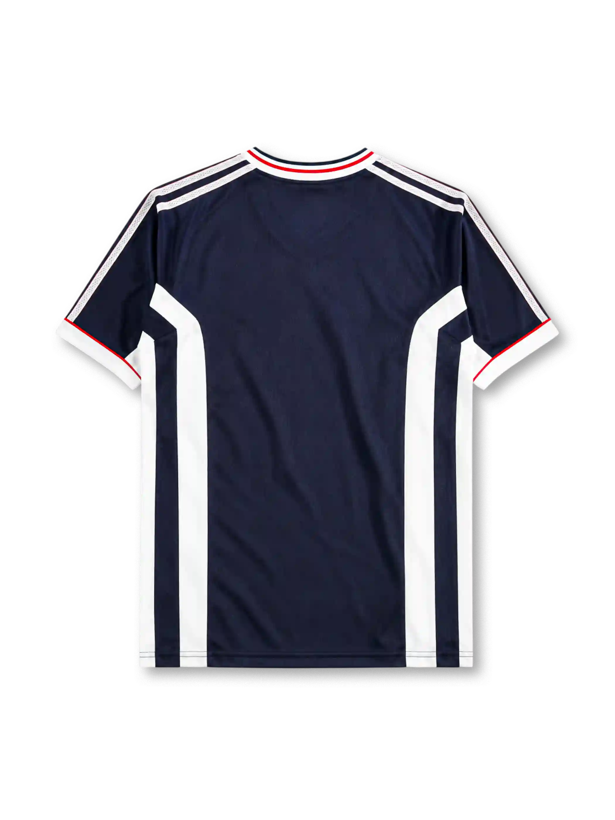 Yugoslavia 1998 home football shirt by Adidas with FSJ crest and white side panels