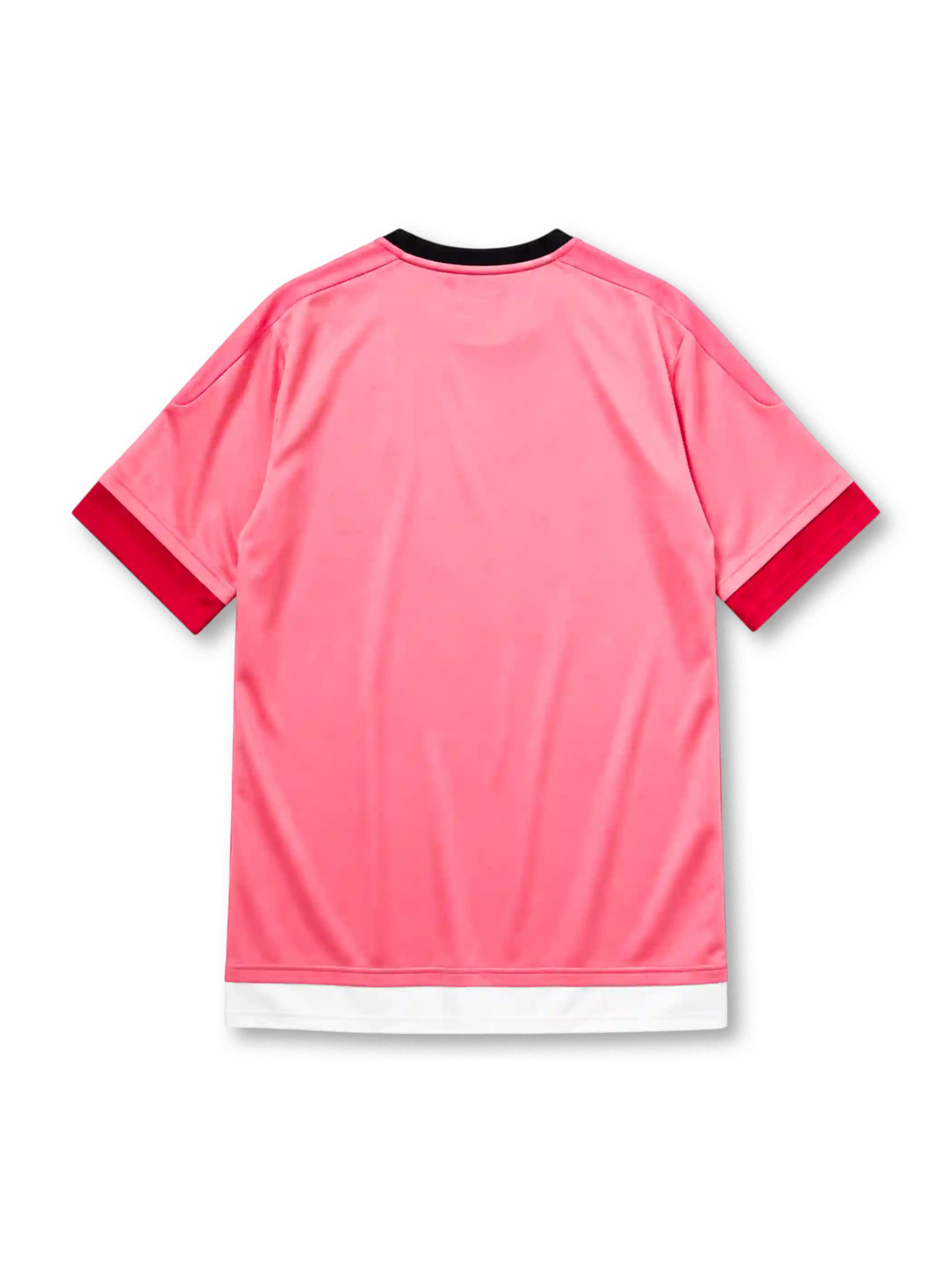 Juventus 2015/16 away football shirt by Adidas in pink with Jeep sponsor logo