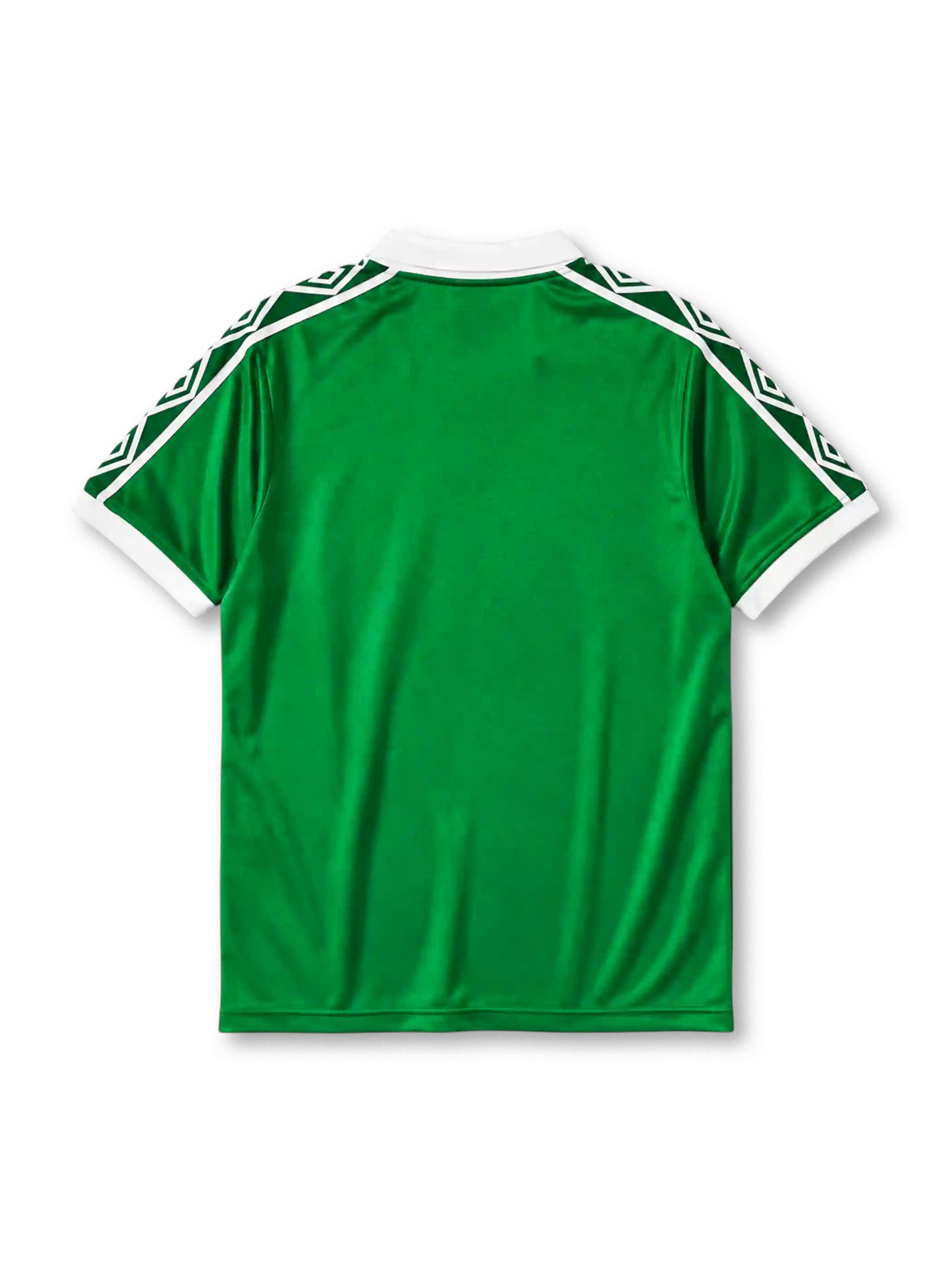 Celtic 1980 home football shirt by Umbro with diamond shoulder taping and club crest