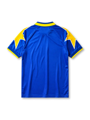 Juventus 1995/96 away football shirt by Kappa with lightning sleeve panels and Sony sponsor logo