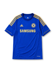 Chelsea 2012/13 home football shirt by Adidas with Samsung sponsor logo and club crest