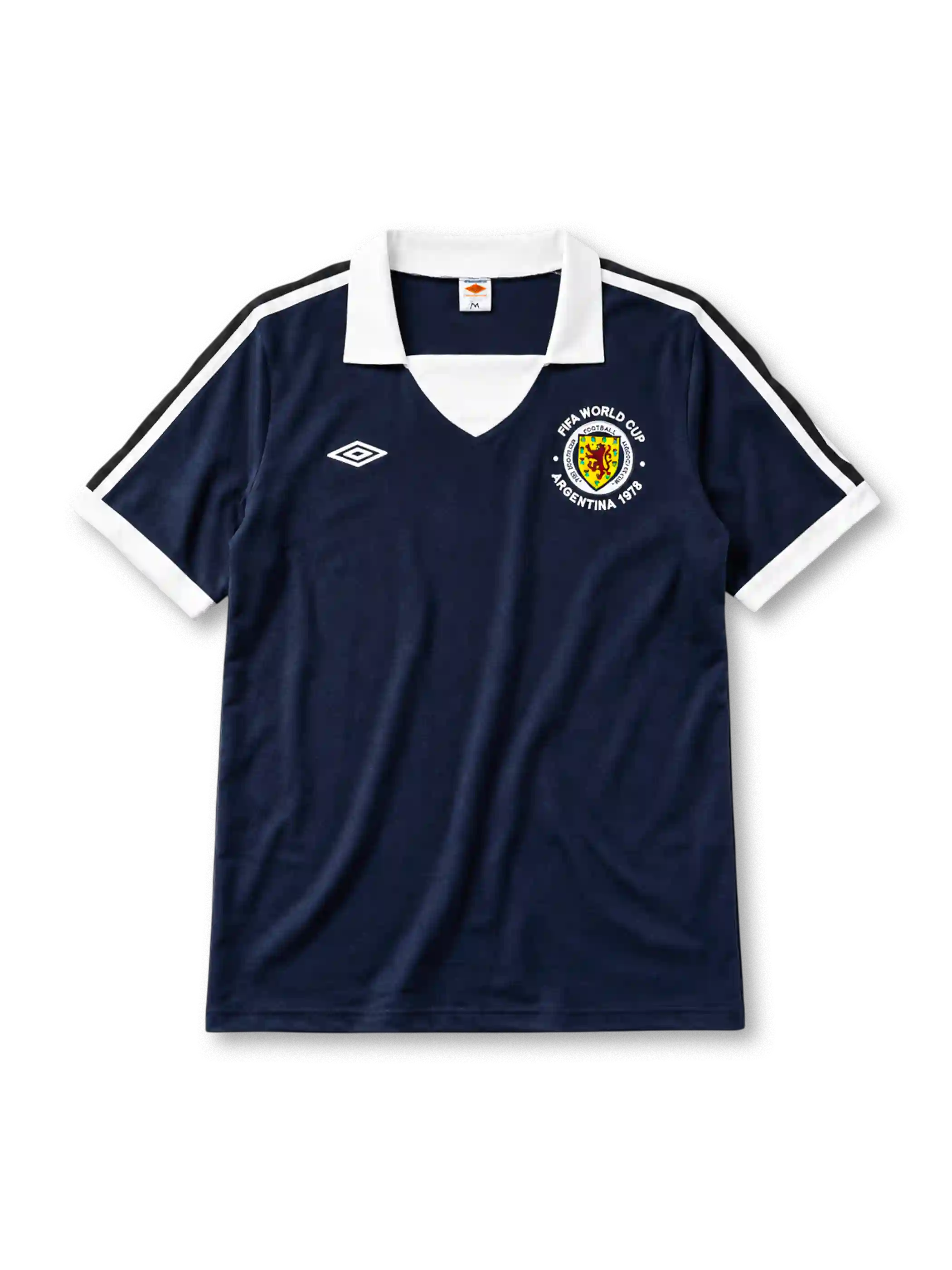 Scotland 1978 home football shirt by Umbro with 1978 World Cup Argentina badge