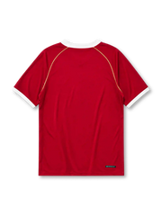 Manchester United 2006/07 home football shirt by Nike with AIG sponsor logo and gold piping