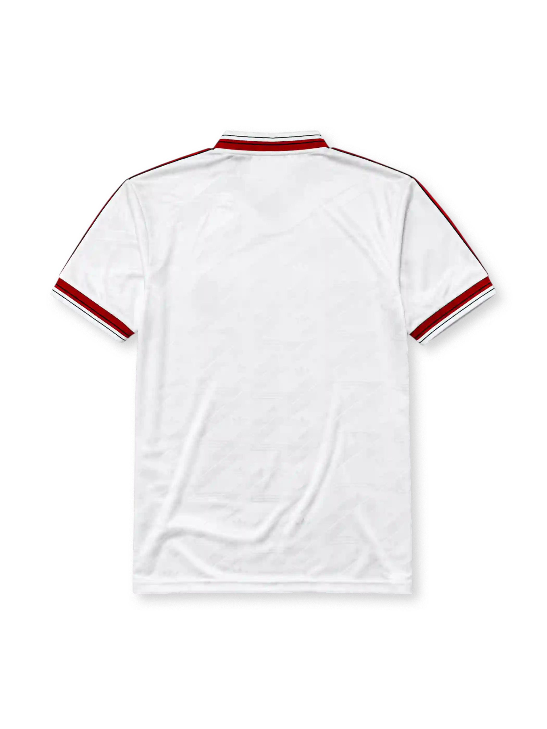 Manchester United 1986/88 away football shirt by Adidas in white with Sharp sponsor logo
