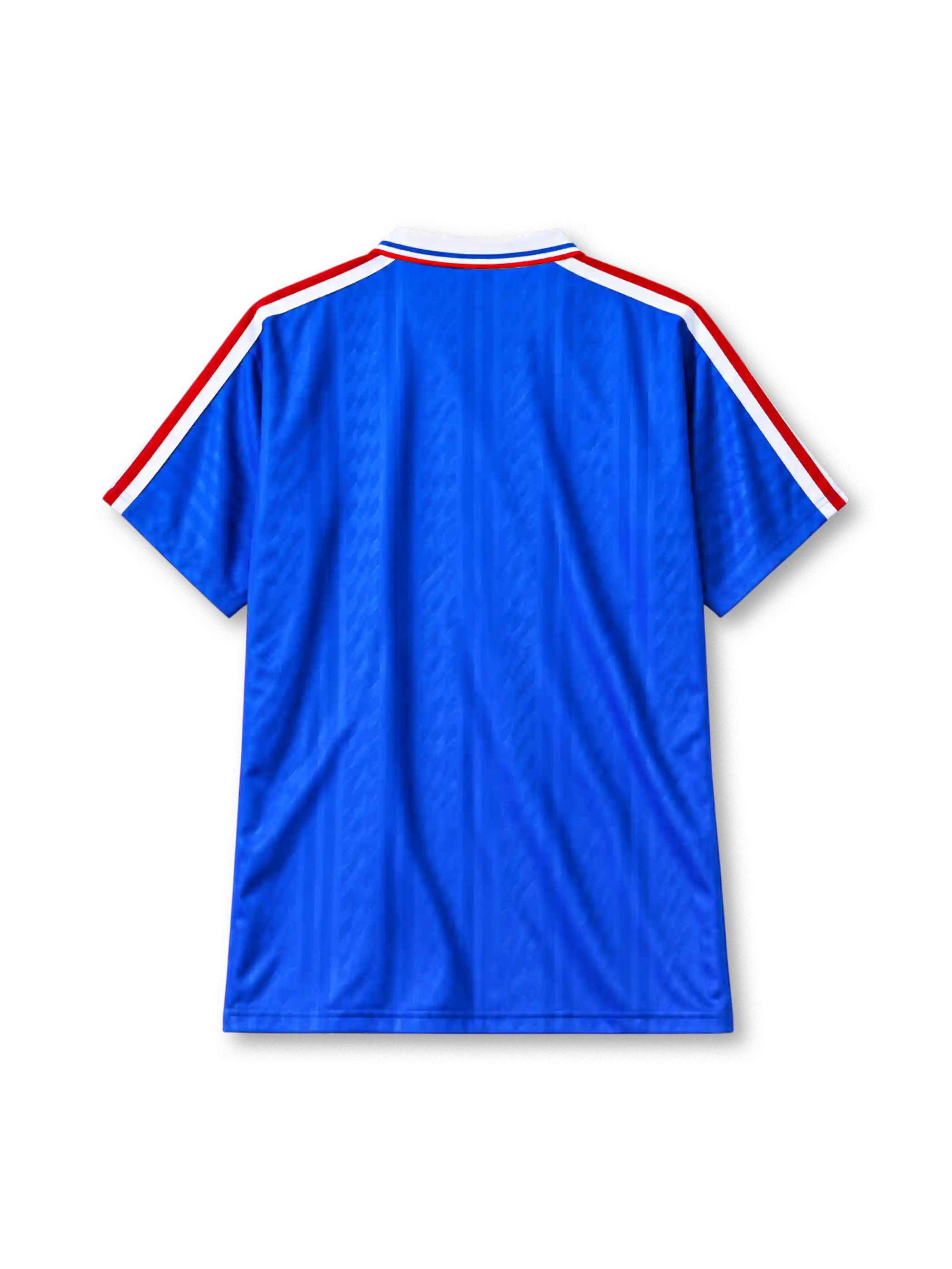 France 1994 home jersey adidas front view blue diamond pattern