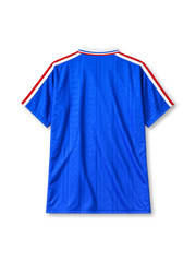 France 1994 home jersey adidas front view blue diamond pattern