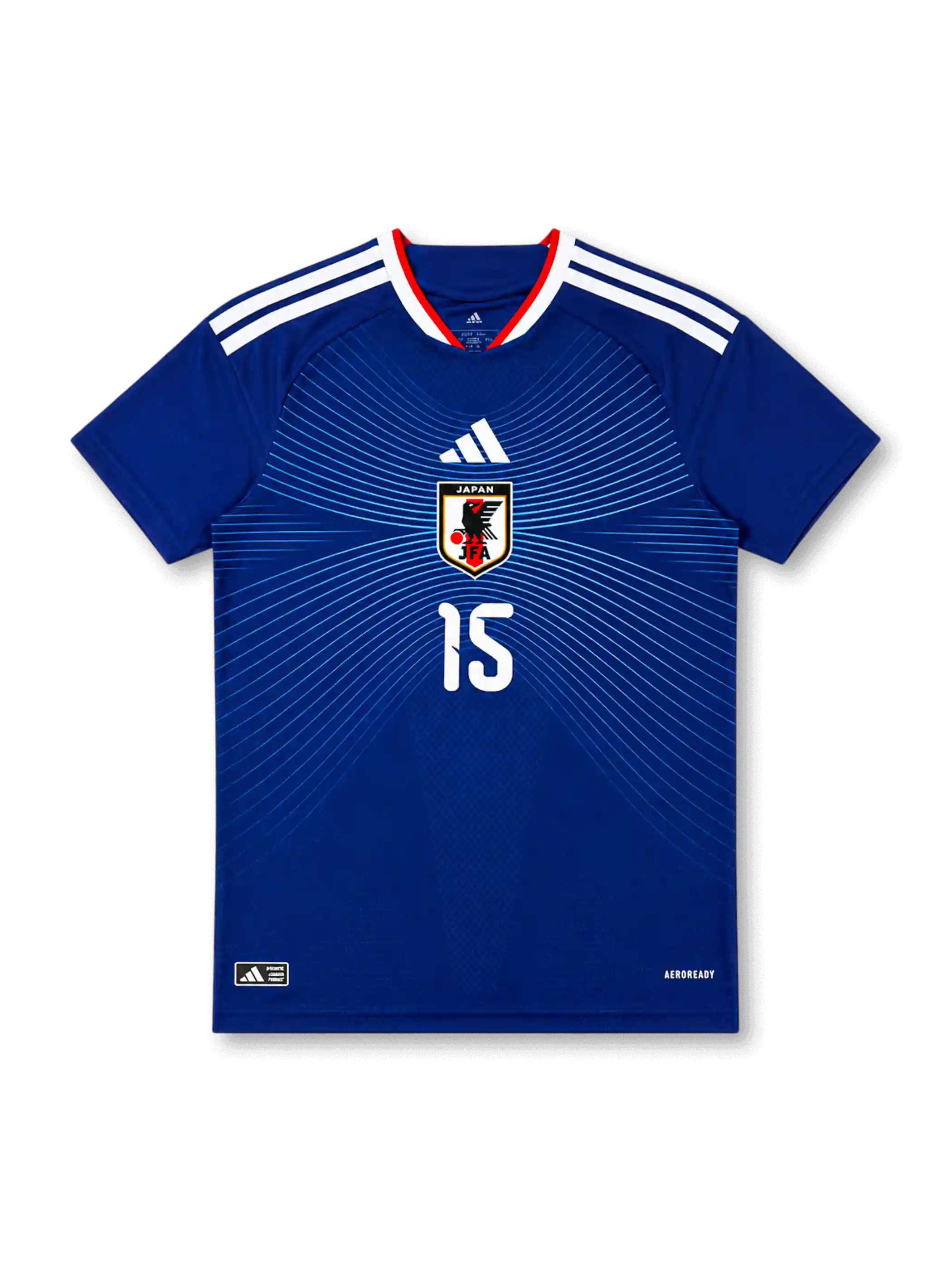 Japan 2026 home authentic blue football shirt with KAMADA name and number 15