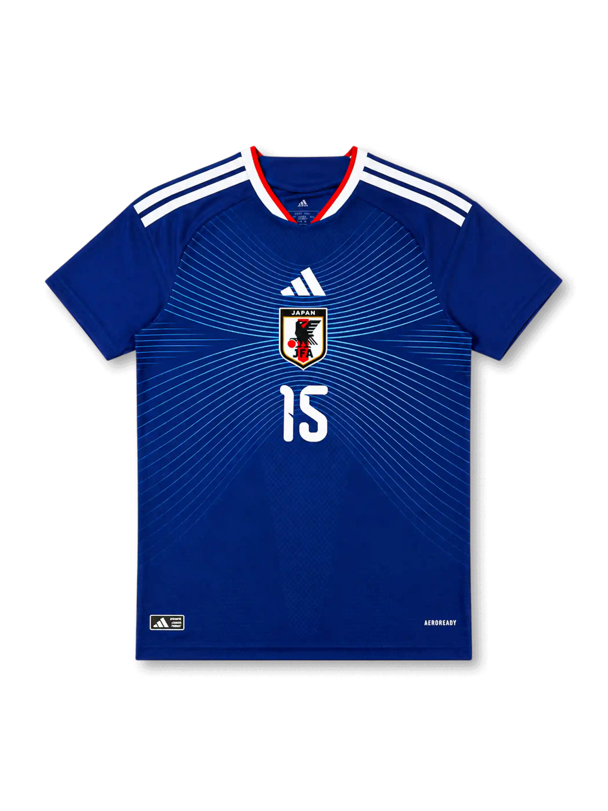 Japan 2026 home authentic blue football shirt with KAMADA name and number 15