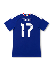 Japan 2026 home authentic blue football shirt with TANAKA name and number 17