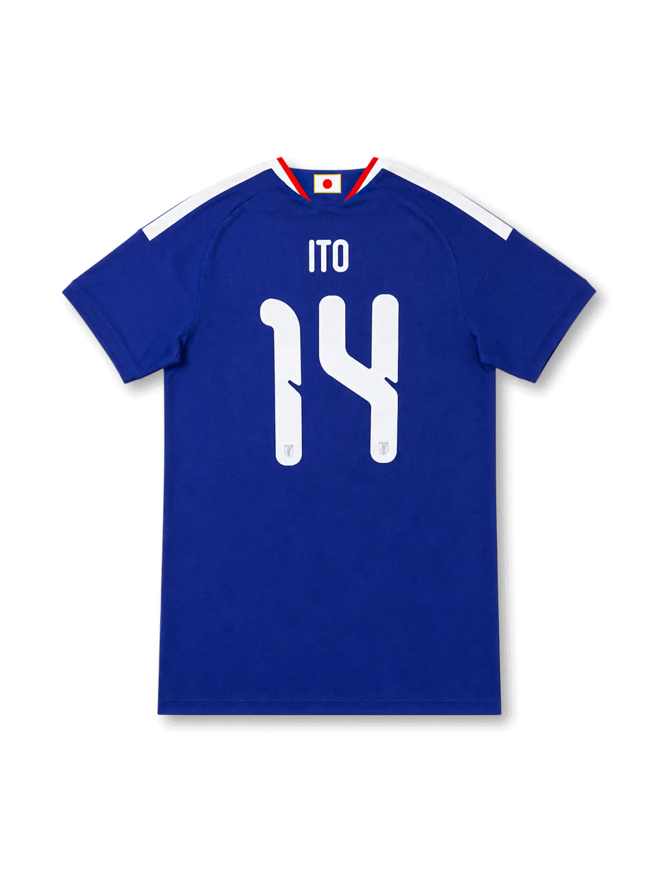 Japan 2026 home authentic blue football jersey with ITO name and number 14